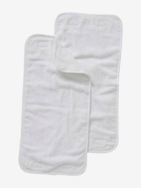 Nursery-Changing Mats & Accessories-Pack of 2 Towel Changing Pads for Travel Changing Mat