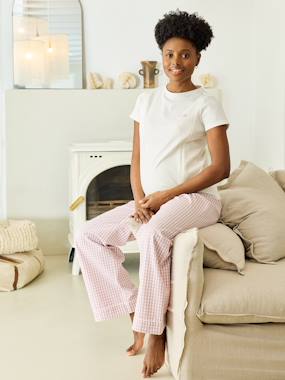 Vêtements de grossesse-Pyjama allaitement à personnaliser