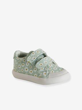 Shoes-Touch-Fastening Trainers in Canvas for Baby Girls
