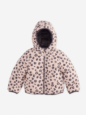 -Reversible Lightweight Jacket for Girls
