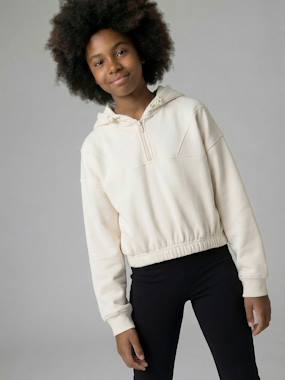 Fille-Collection sport-Sweat fille capuche sport
