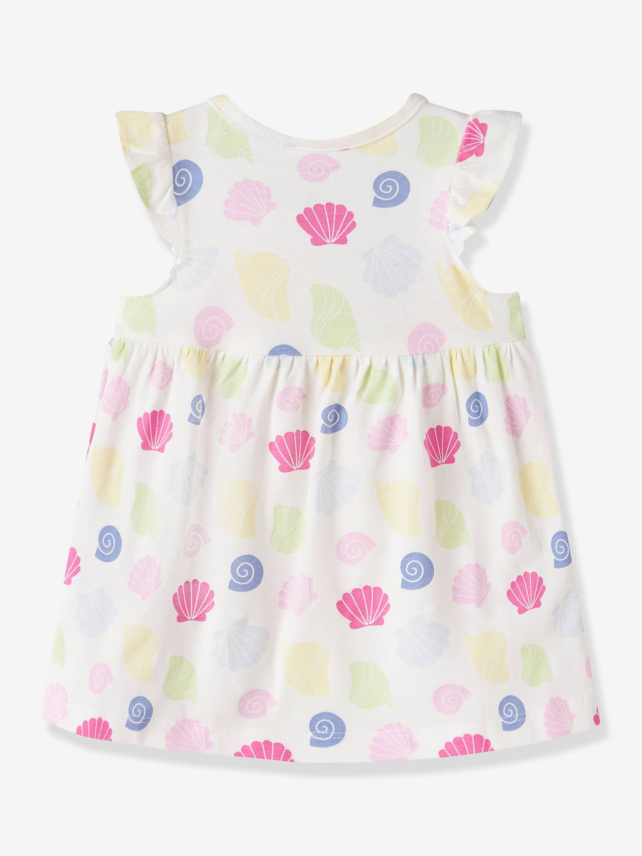 Robe Fille Wrangler Taille 2T, Manches Volants, Imprimé Paysage Multicolore, Neuve