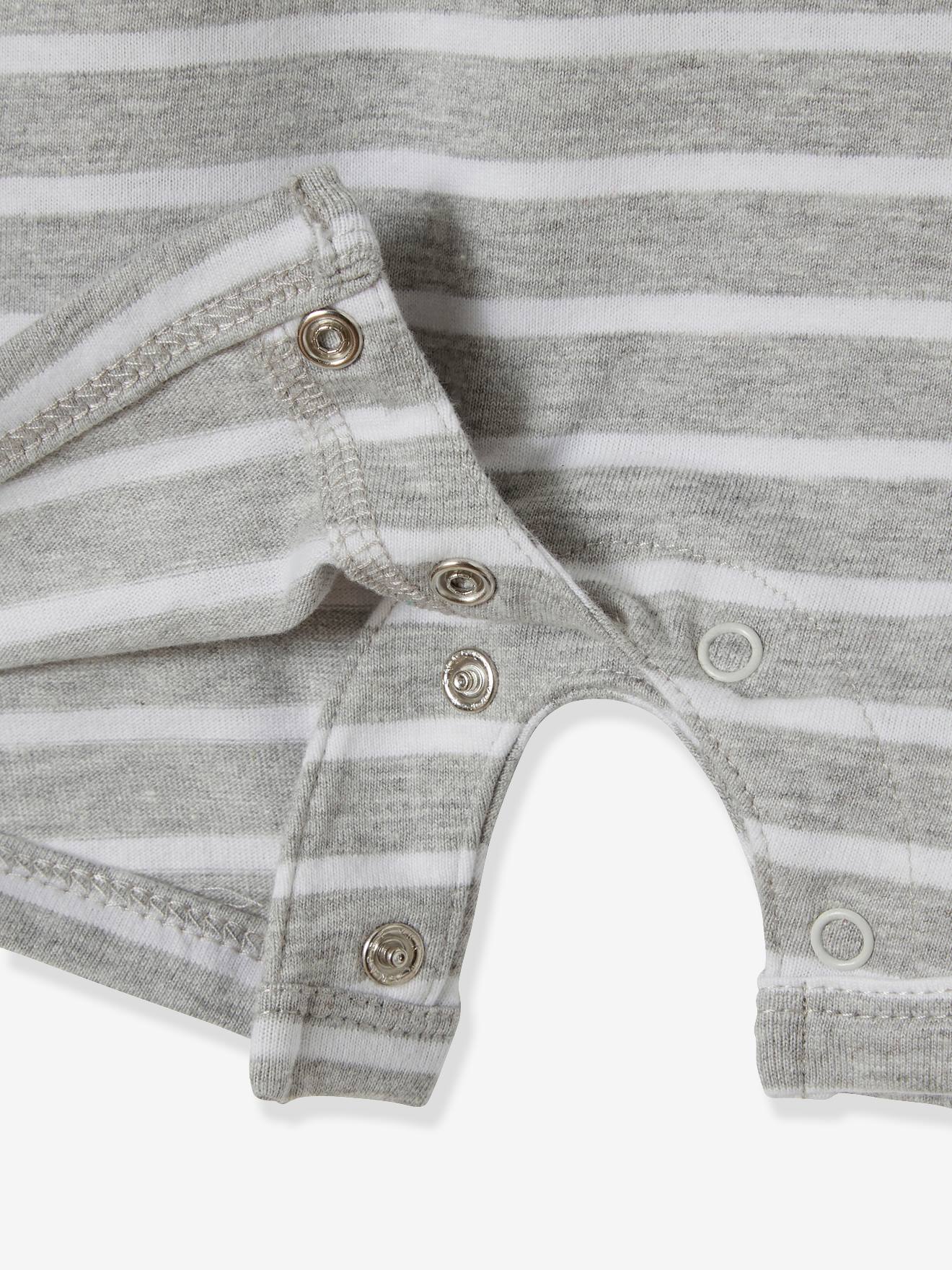 86cm Vertbaudet Combinaison De Plage Col Polo Bebe Garcon Gris Clair Chine Raye 24m Bodys Et Combinaisons Vetements Agri Khoramdareh Ir