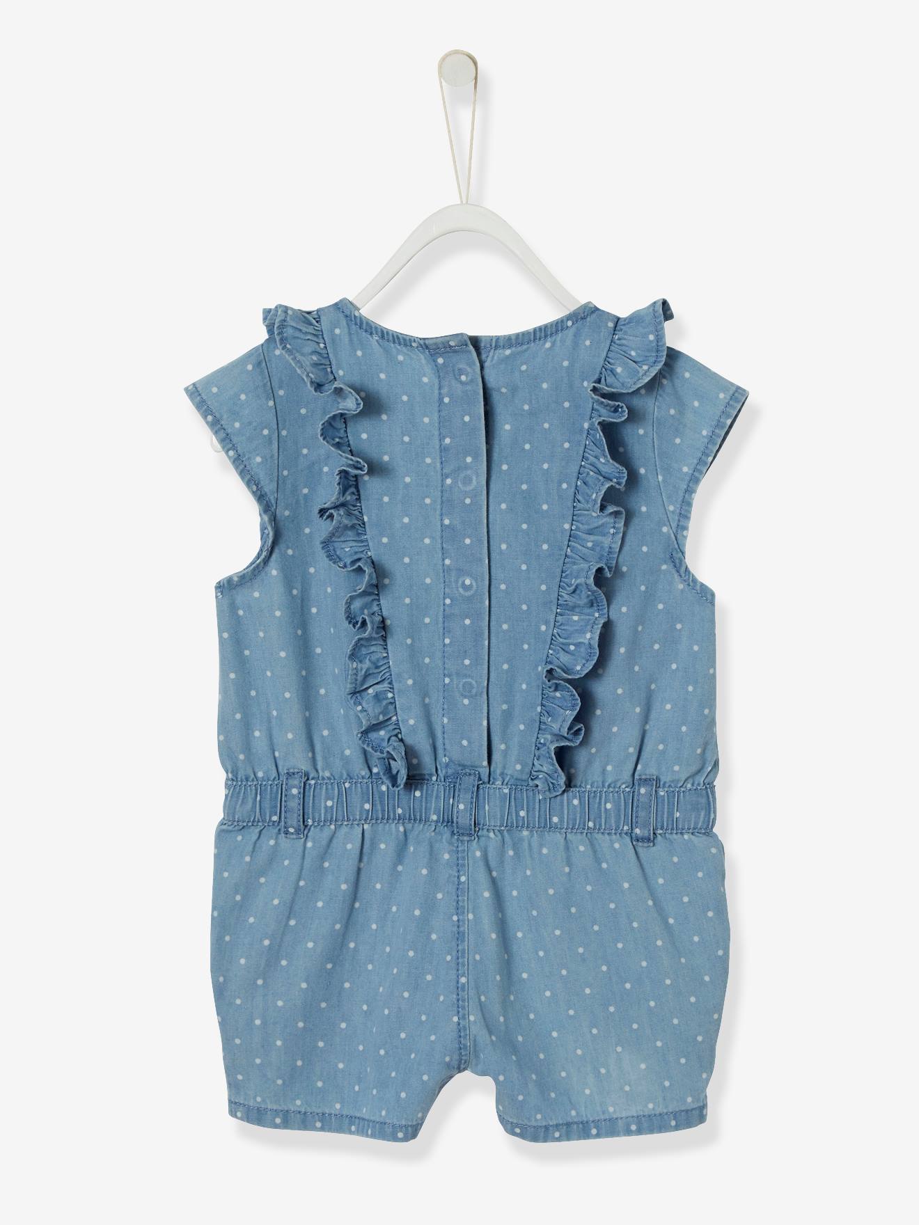 light denim playsuit