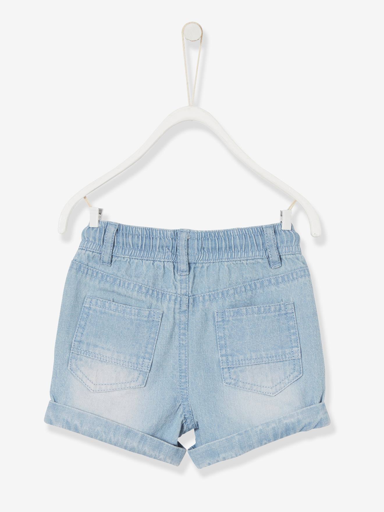 blue baby shorts