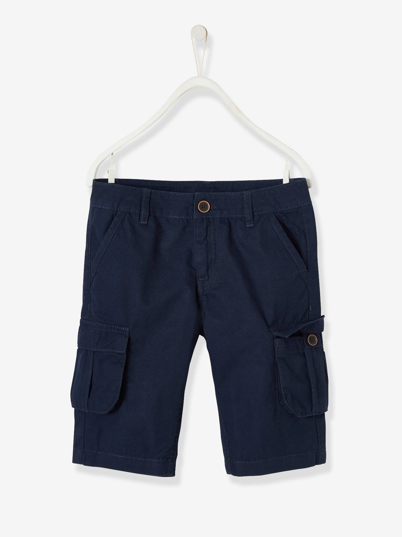 dark blue cargo shorts