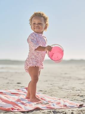 Bébé-Maillot de bain, accessoires de plage-Maillot bain anti uv 3 pièces