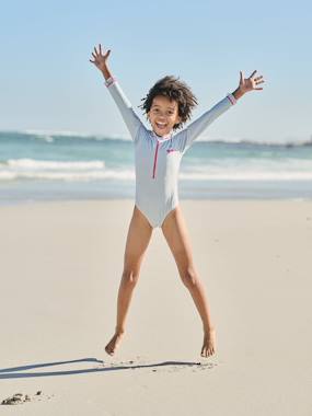 Fille-Maillot de bain-Maillot une pièce-Combinaison de bain fille anti-uv