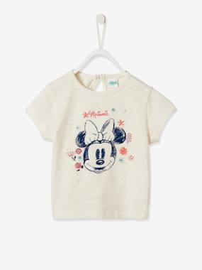 Embroidered T-Shirt for Babies, Disney® Minnie  - vertbaudet enfant