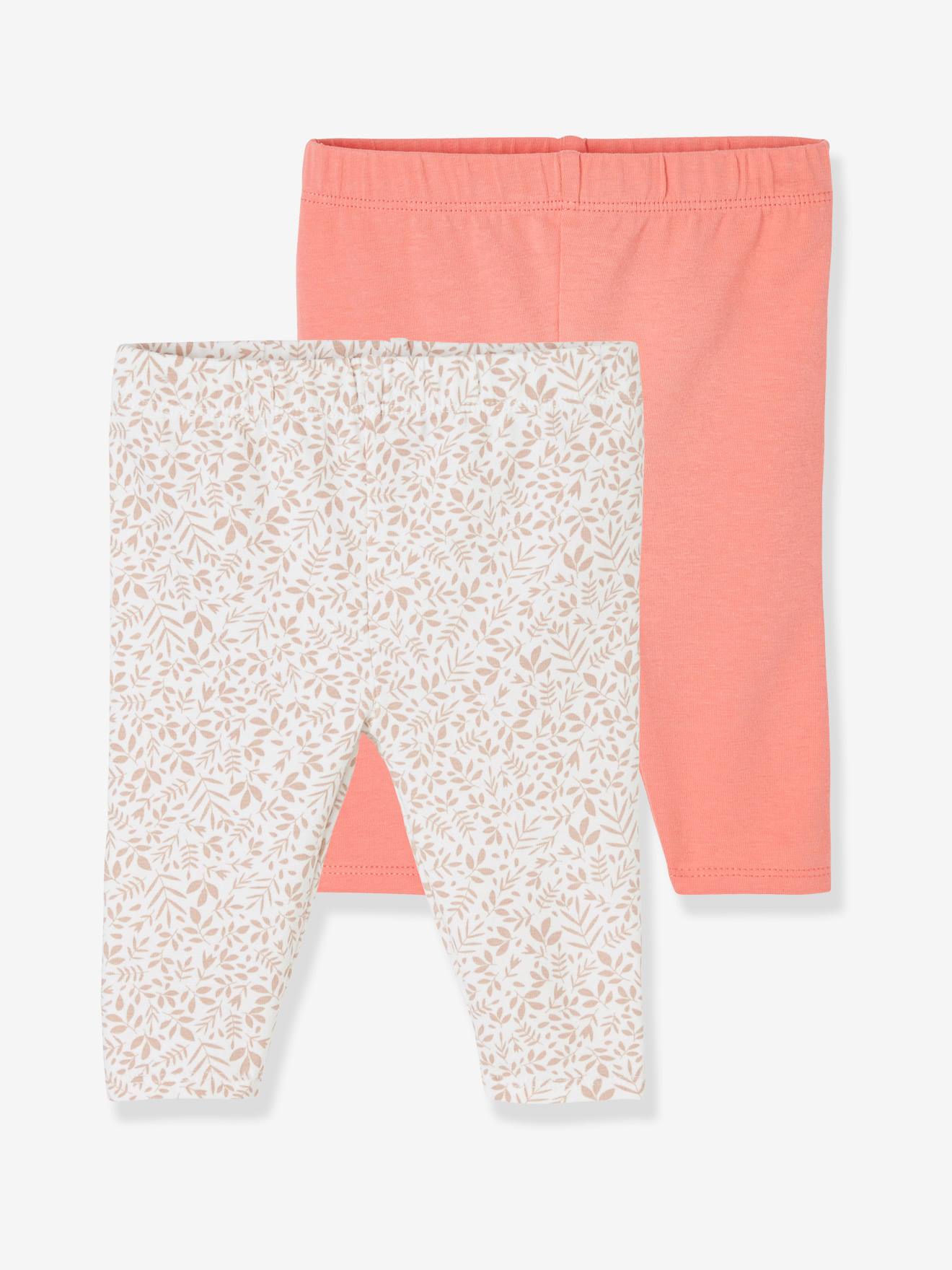 orange baby leggings