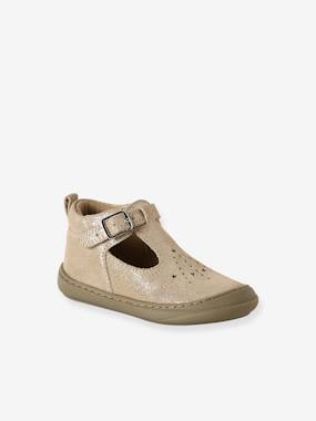 Shoes-Soft Leather Pram Shoes for Babies, Designed for Crawling