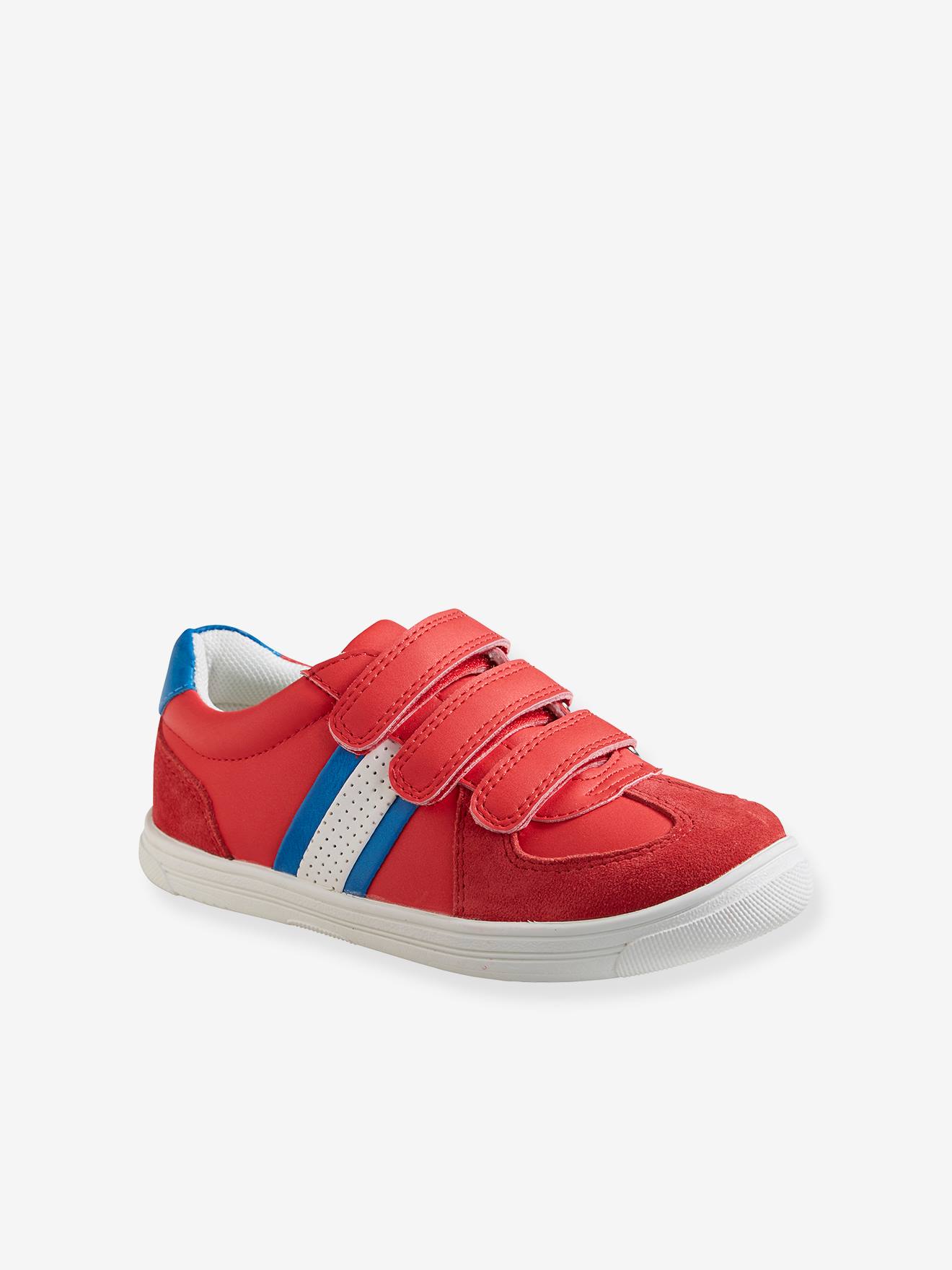 boys red trainers