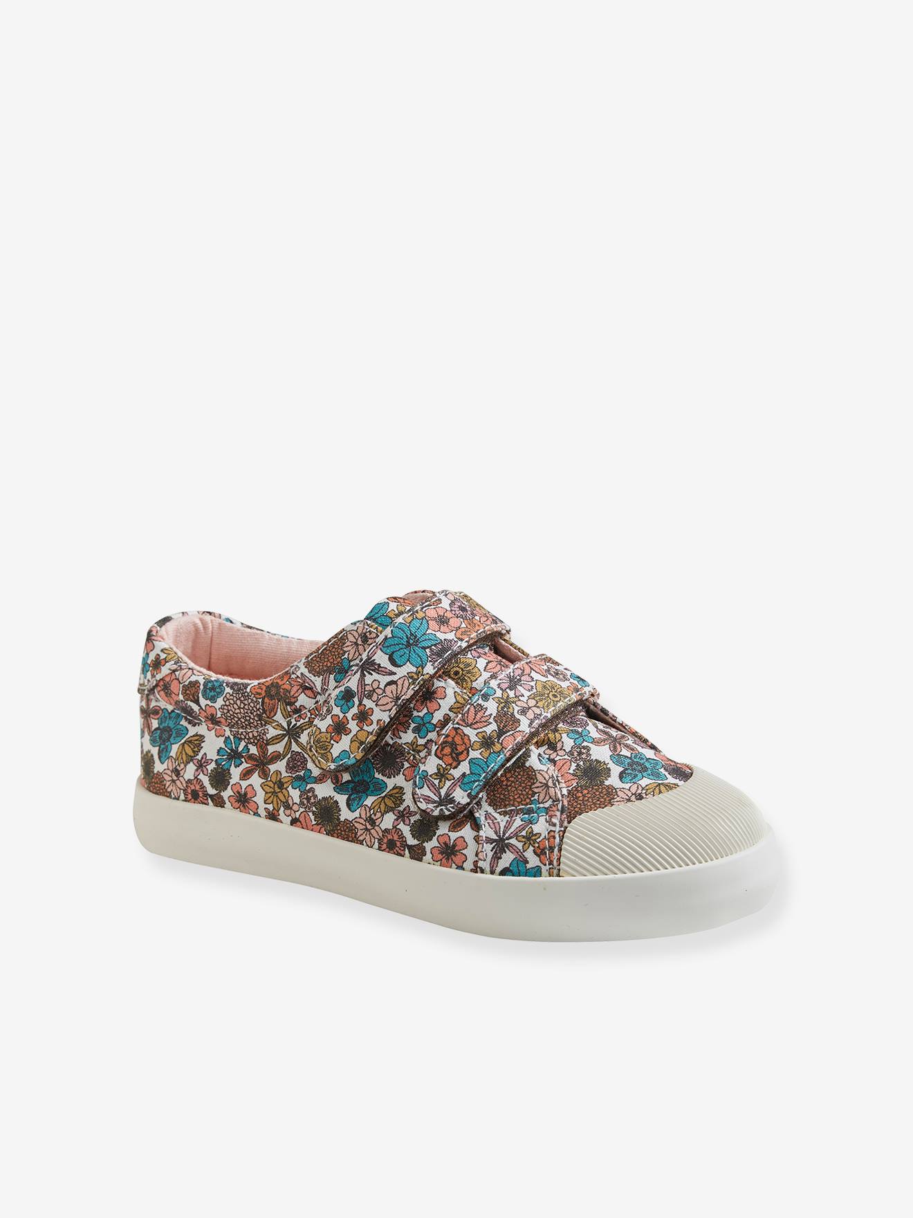 girls floral trainers cheap online