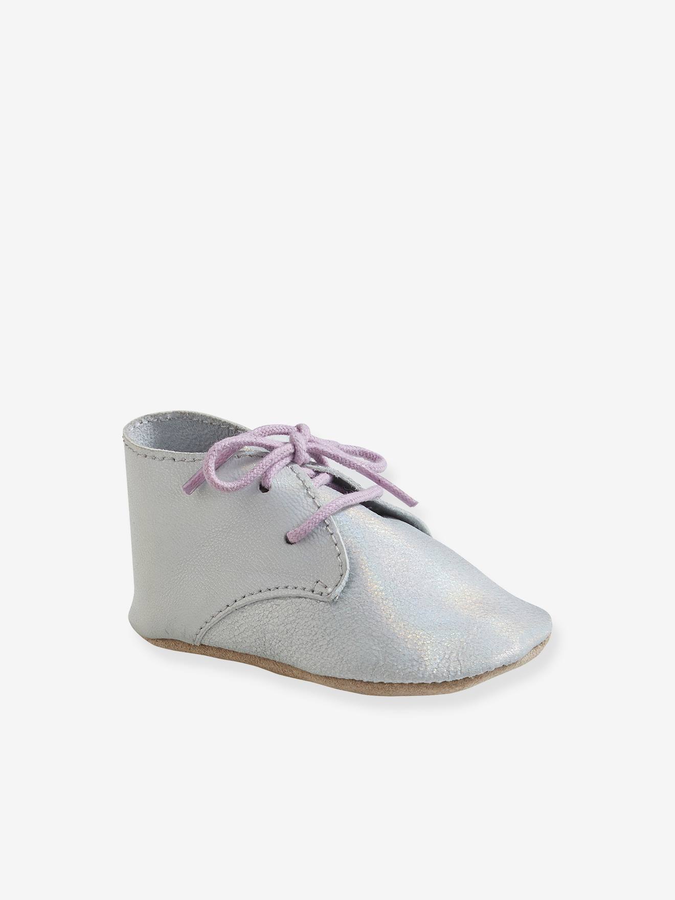 baby girl leather booties