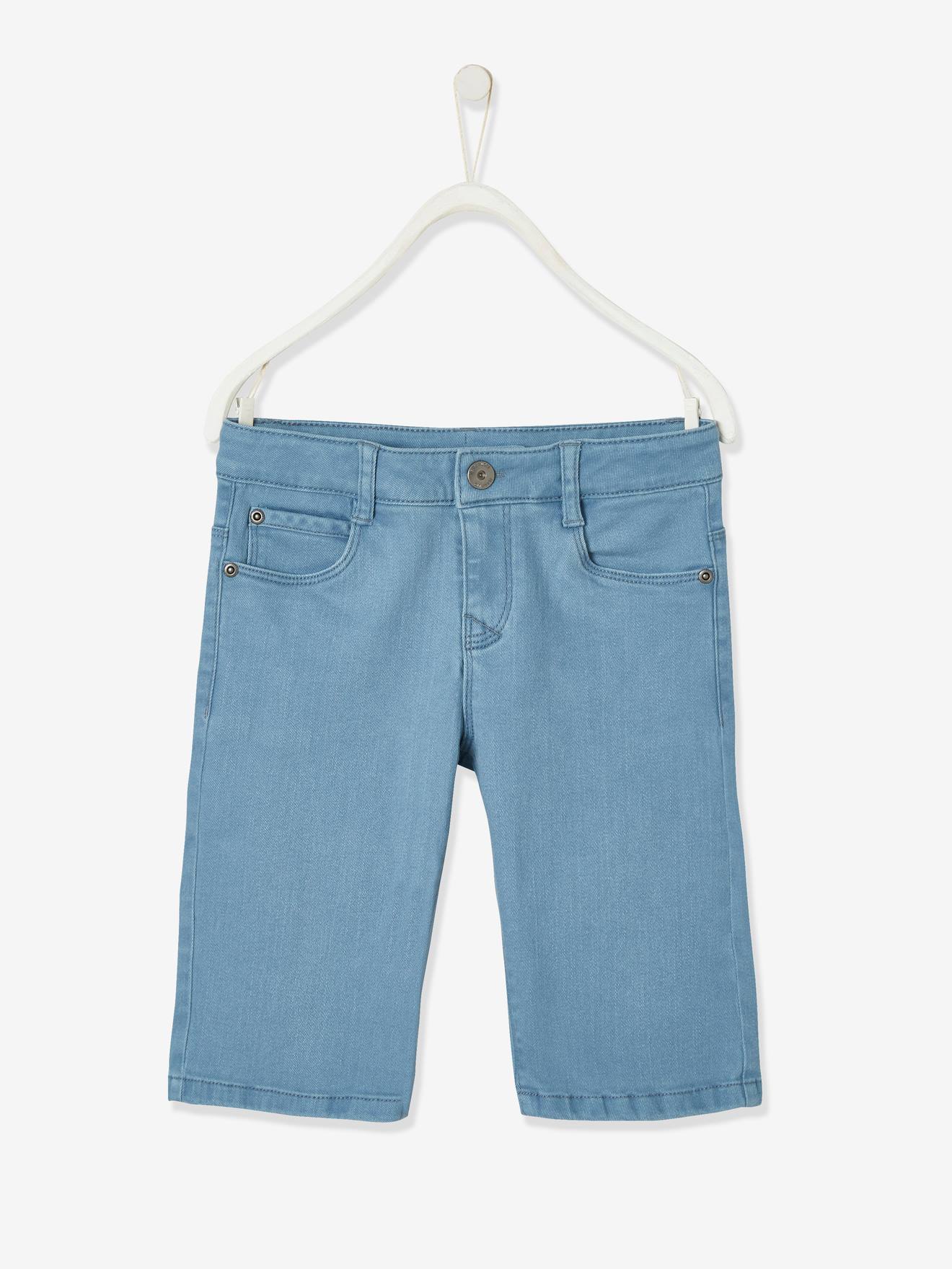 VERTBAUDET Bermudas niño de felpa