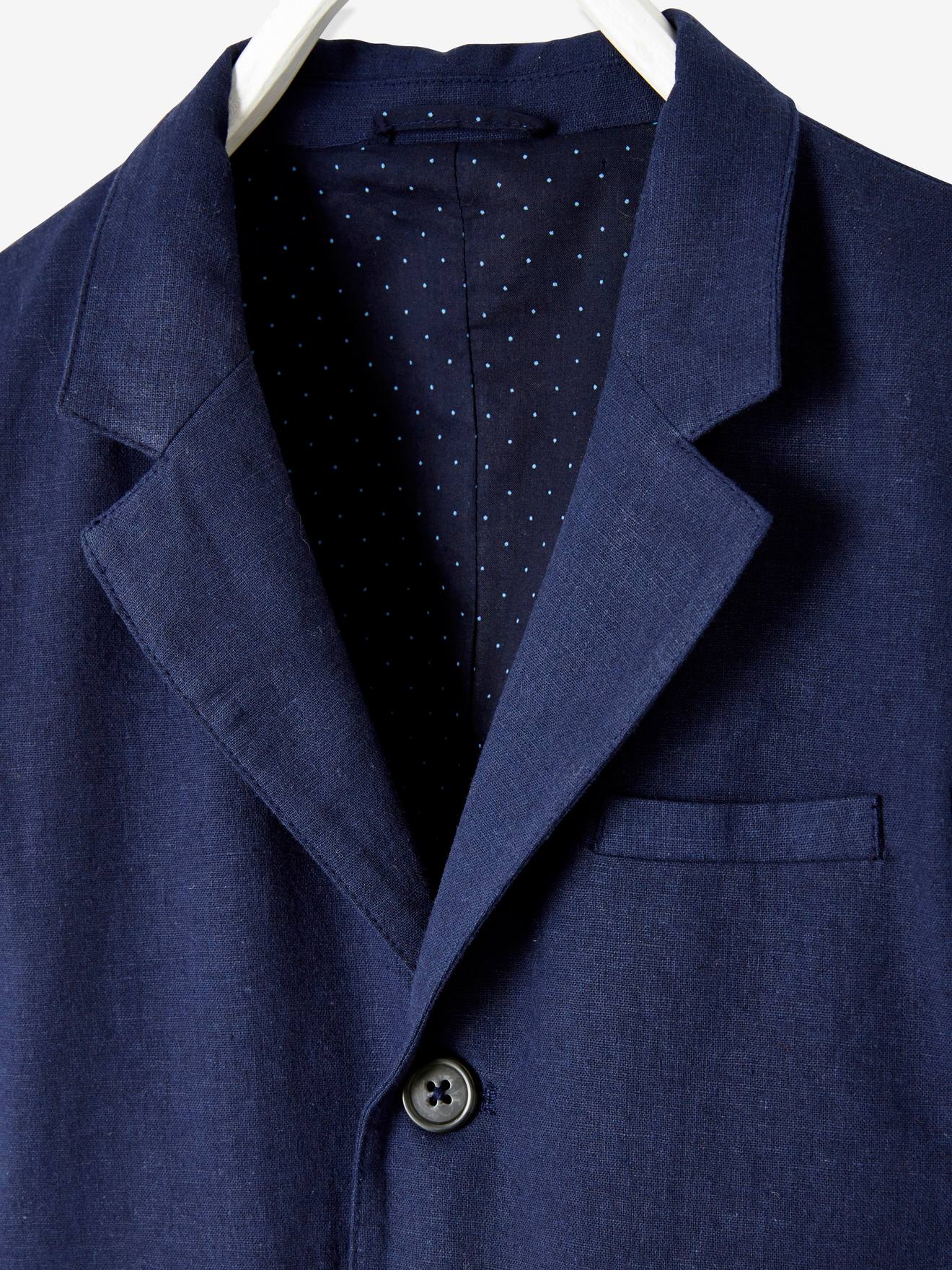 Cotton/Linen Jacket for Boys 