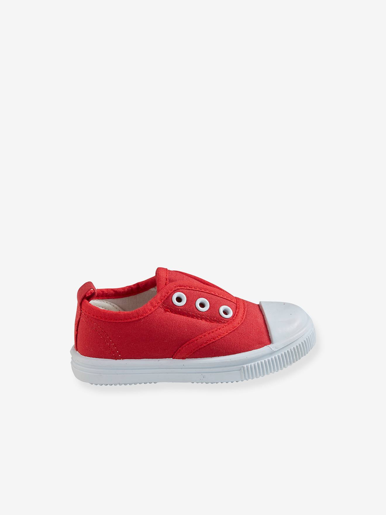 baby red trainers