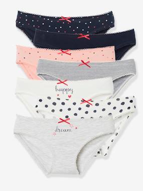 eco-friendly-fashion-Pack of 7 Briefs, One for Each Day of the Week, for Girls