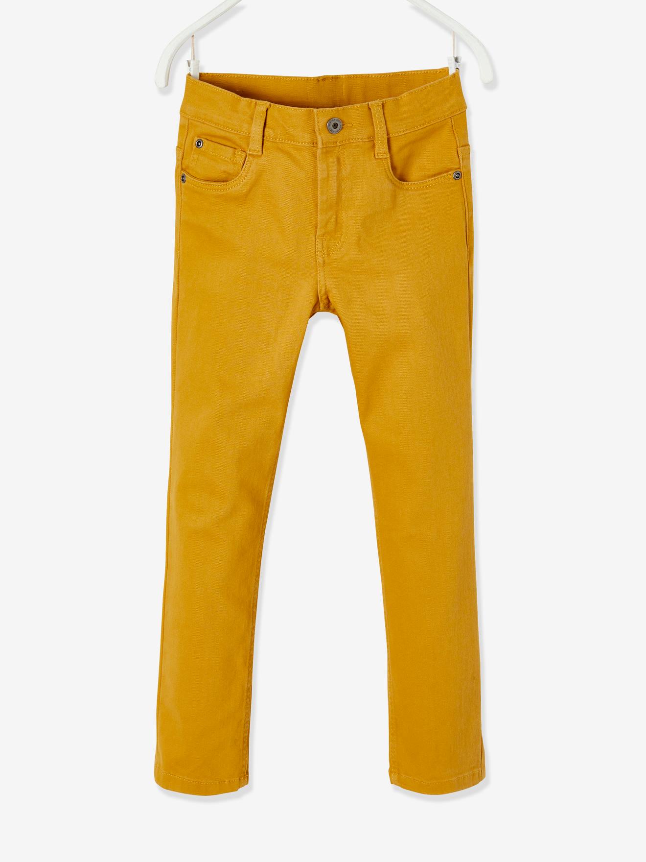 boys yellow jeans
