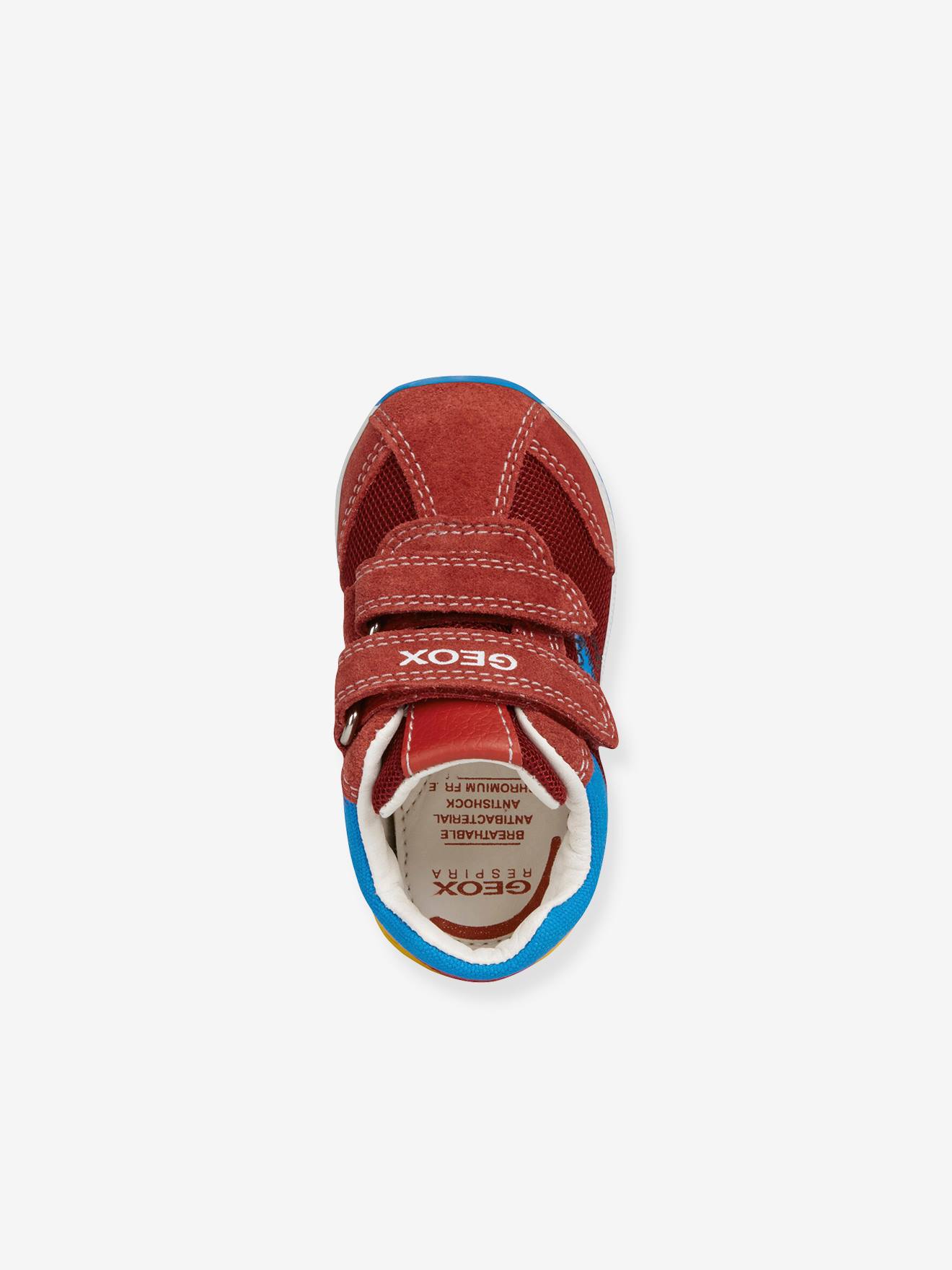 geox red trainers