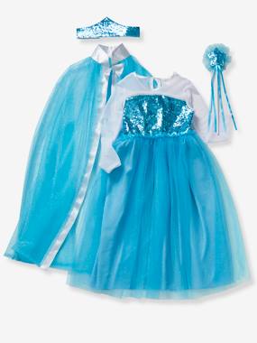 Toys-Role Play Toys-Dress-up-Princess Costume with Cape, Wand & Crown