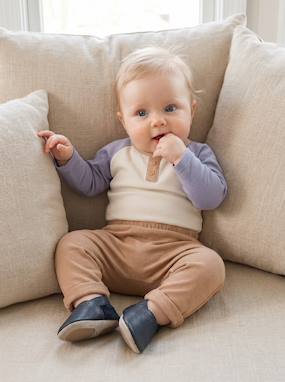 Trousers in Cotton Fleece, for Newborn Babies  - vertbaudet enfant