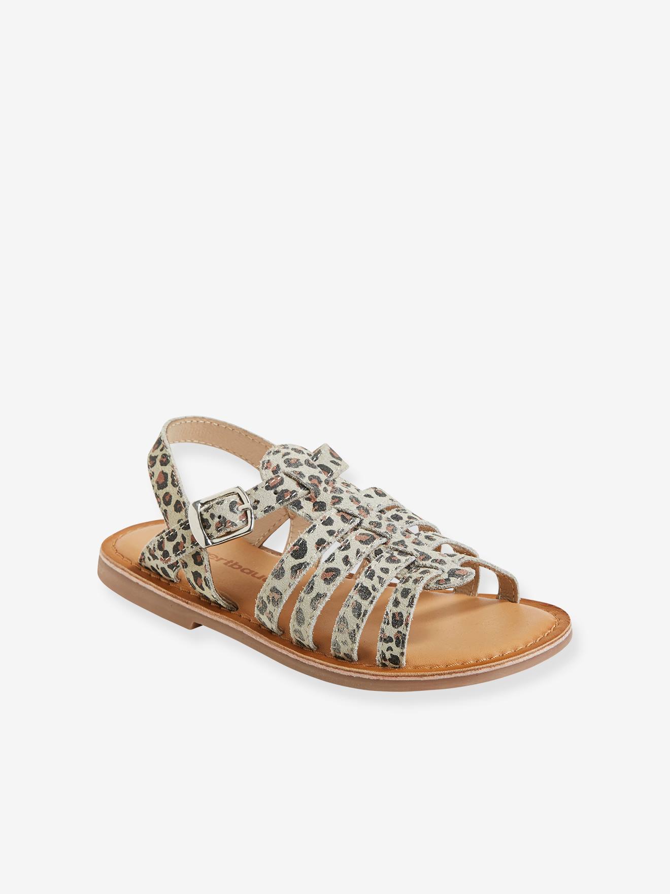 sandales leopard