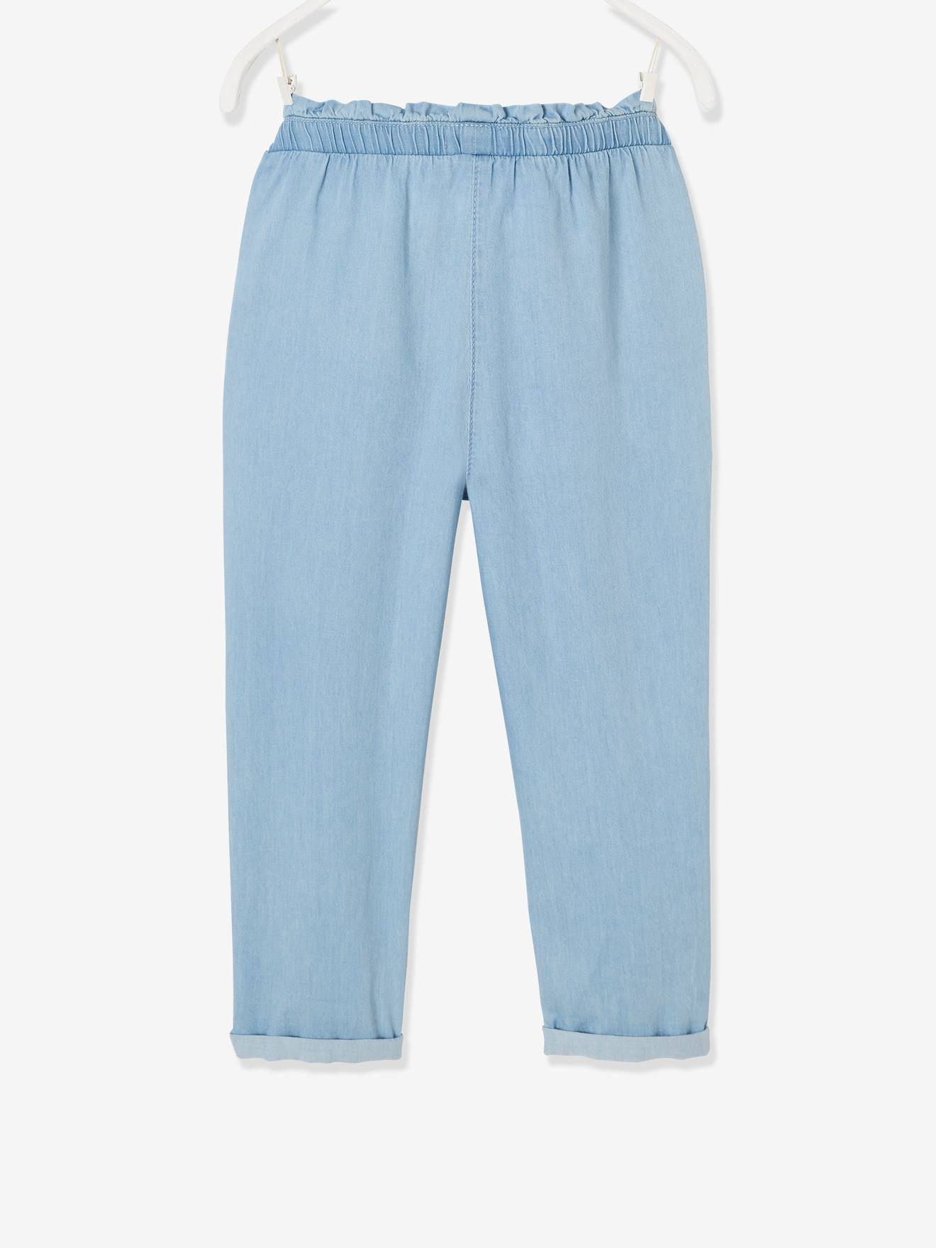 lightweight cropped trousers