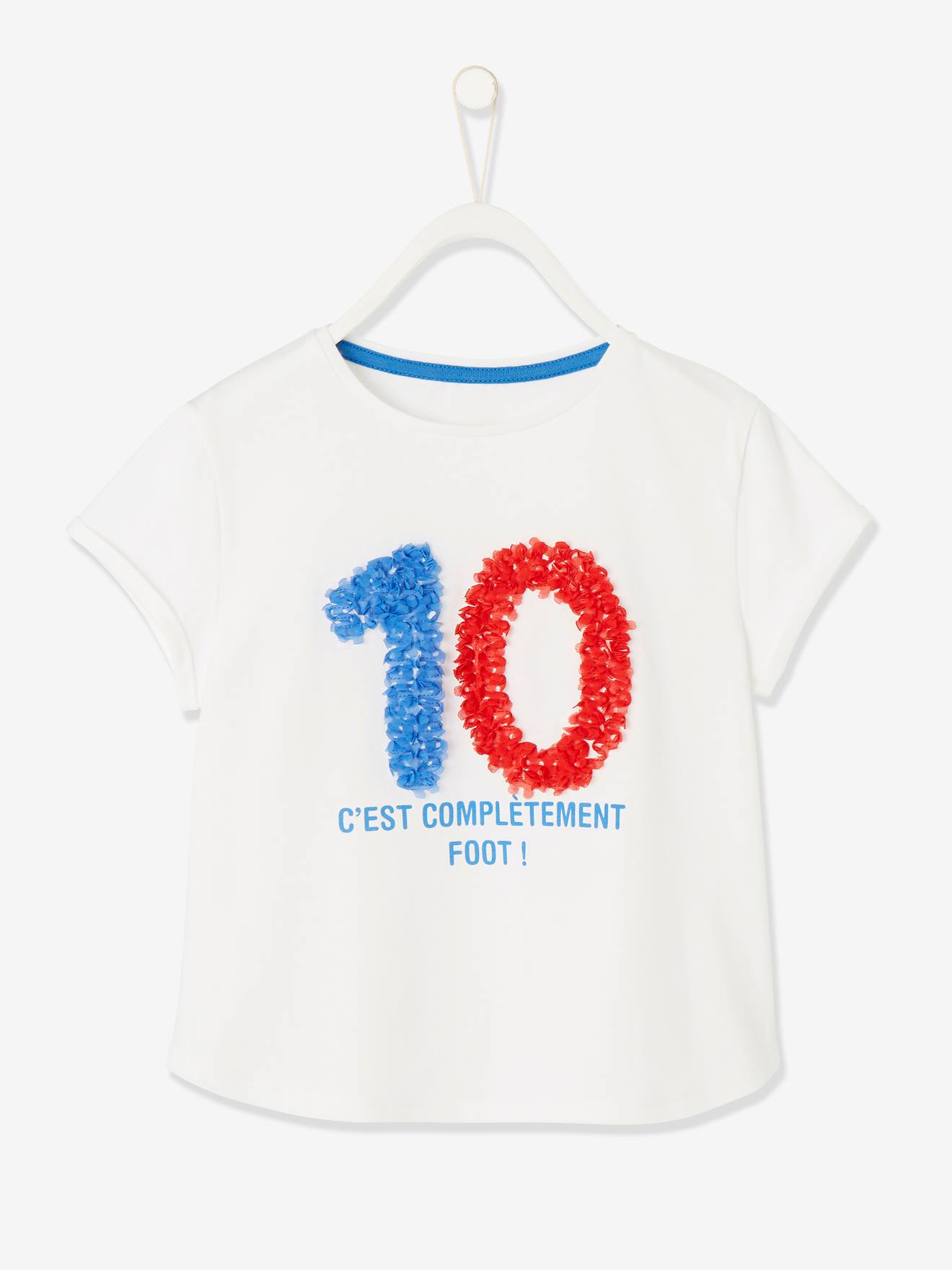 t shirt foot enfant