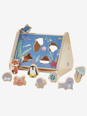 Toys-Baby & Pre-School Toys-Early Learning & Sensory Toys-Box with Animal Shapes - FSC® Certified Wood