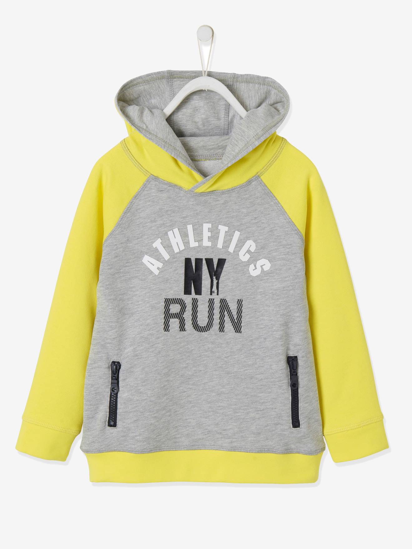 boys yellow hoodie