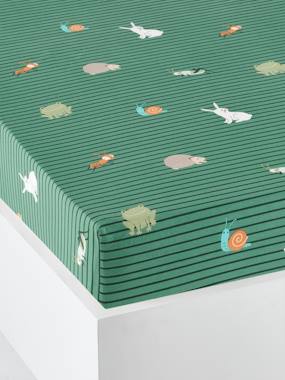 Linge de lit & Déco-Linge de lit enfant-Drap-housse enfant Bio* CLASSE VERTE