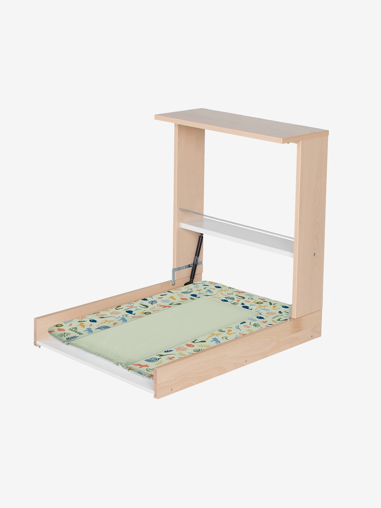 beige changing table