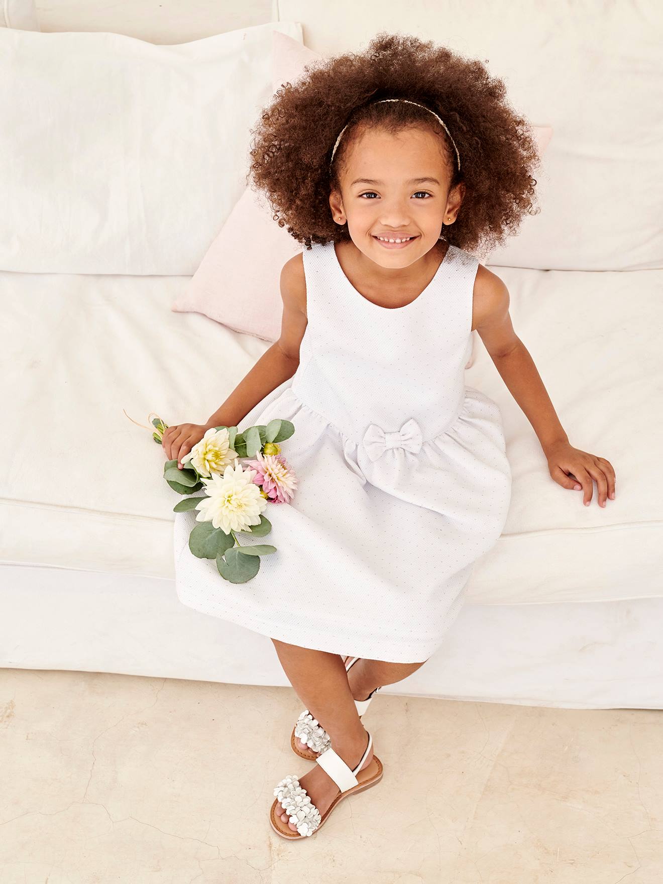 robe ceremonie fille vertbaudet,OFF