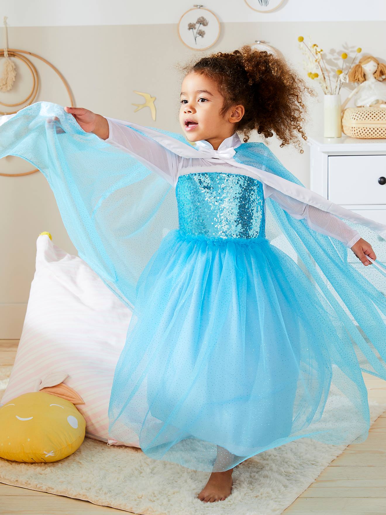 Déguisement princesse avec diadème fille : Deguise-toi, achat de  Déguisements enfants