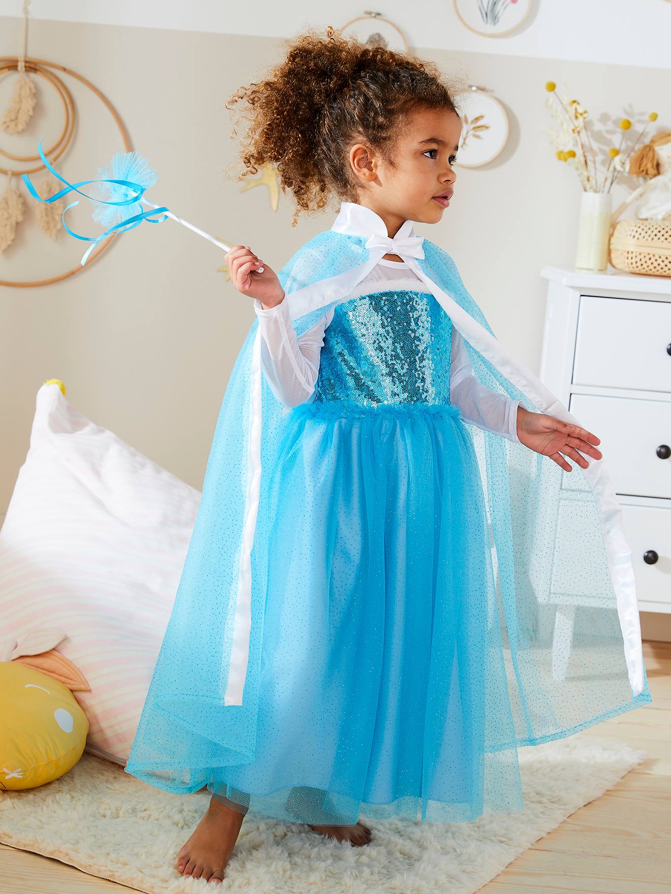 Déguisement Princesse nuage enfant - Bleu - Kiabi - 23.90€