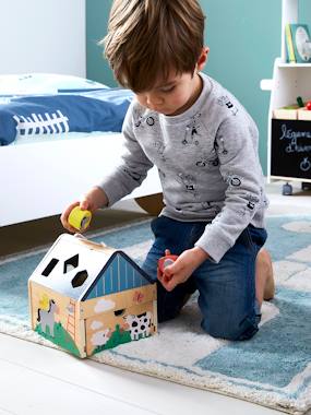 Toys-Baby & Pre-School Toys-Early Learning & Sensory Toys-House with Wooden Shapes - FSC® Certified