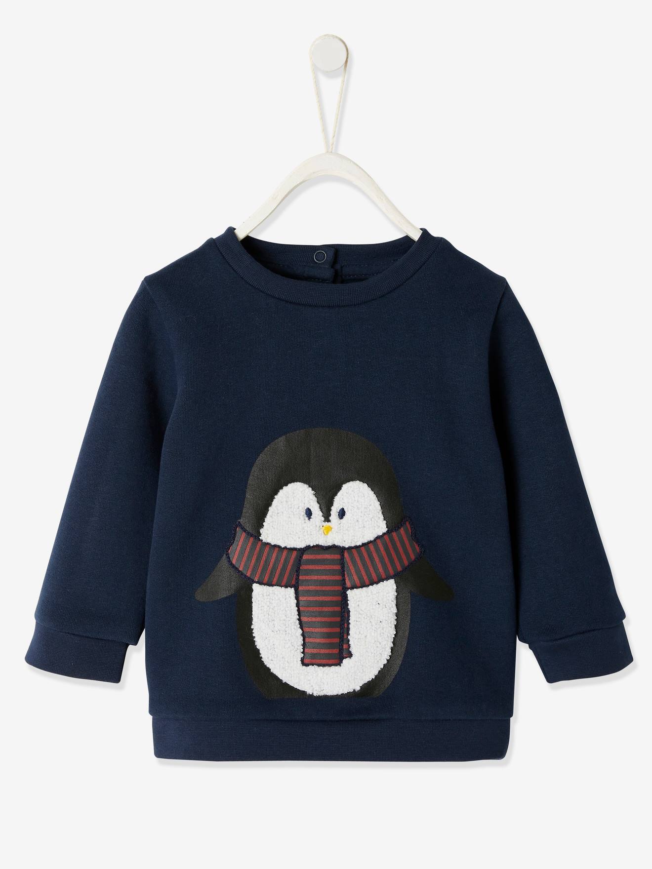 Stylish Sweatshirt For Baby Boys Dark Blue Baby