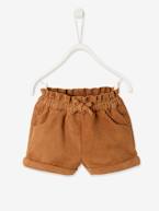 Corduroy Shorts for Baby Girls  - vertbaudet enfant 