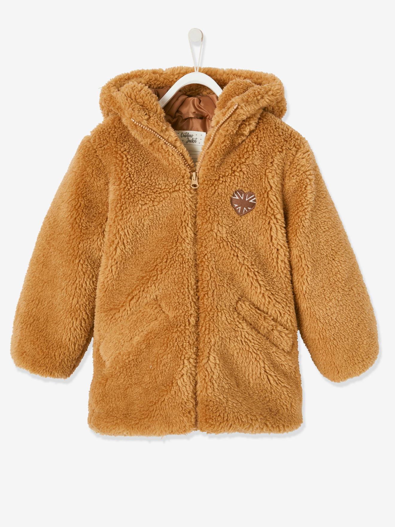 veste peluche fille