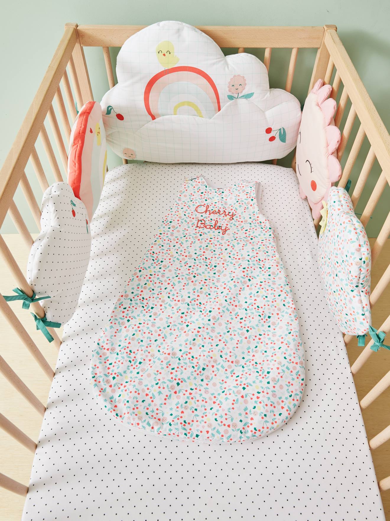 Summer Special Baby Sleep Bag Bebe Cerise White Bedding Decor