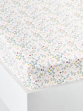 Bedding & Decor-Baby Bedding-Fitted Sheet for Babies, Little Flowers Theme