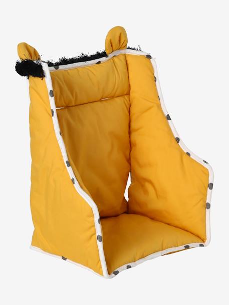 Vertbaudet High Chair Cushion Yellow Print Vertbaudet High Chair Cushion Yellow Print