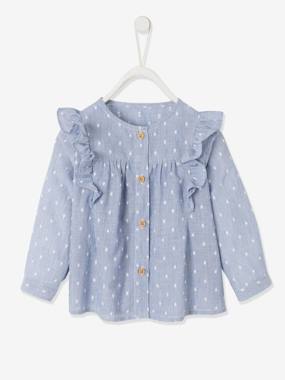 Blouse Chemise Bebe Chemises Bebes Fille Et Garcon En Ligne Vertbaudet