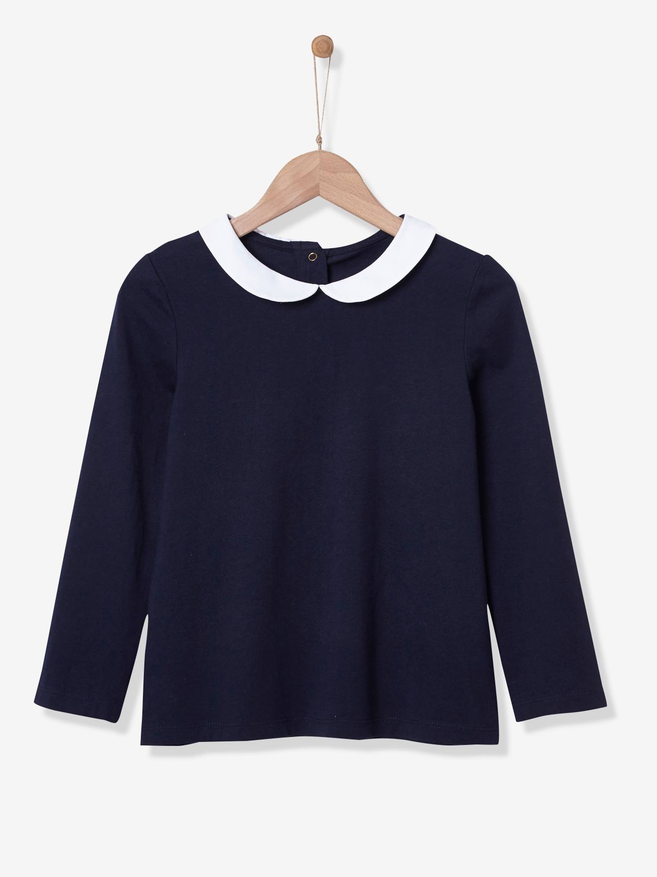 peter pan collar t shirt