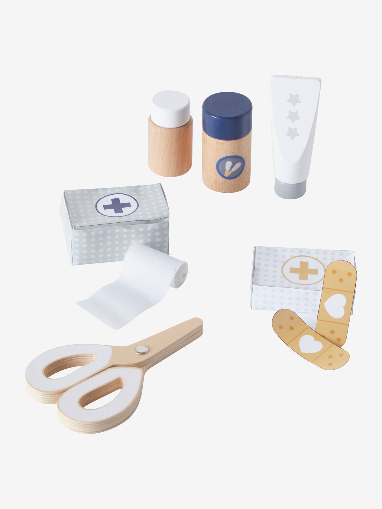 Set docteur poupon en bois FSC® blanc