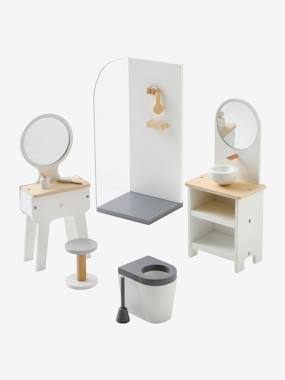 Toys-Dolls & Accessories-Bathroom Fixtures for Fashion Doll - Wood FSC® Certified