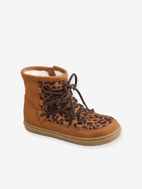 -Boots with Faux Fur for Girls