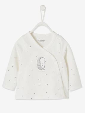 Bébé-T-shirt, sous-pull-Brassière bébé naissance en coton bio Oeko-Tex®