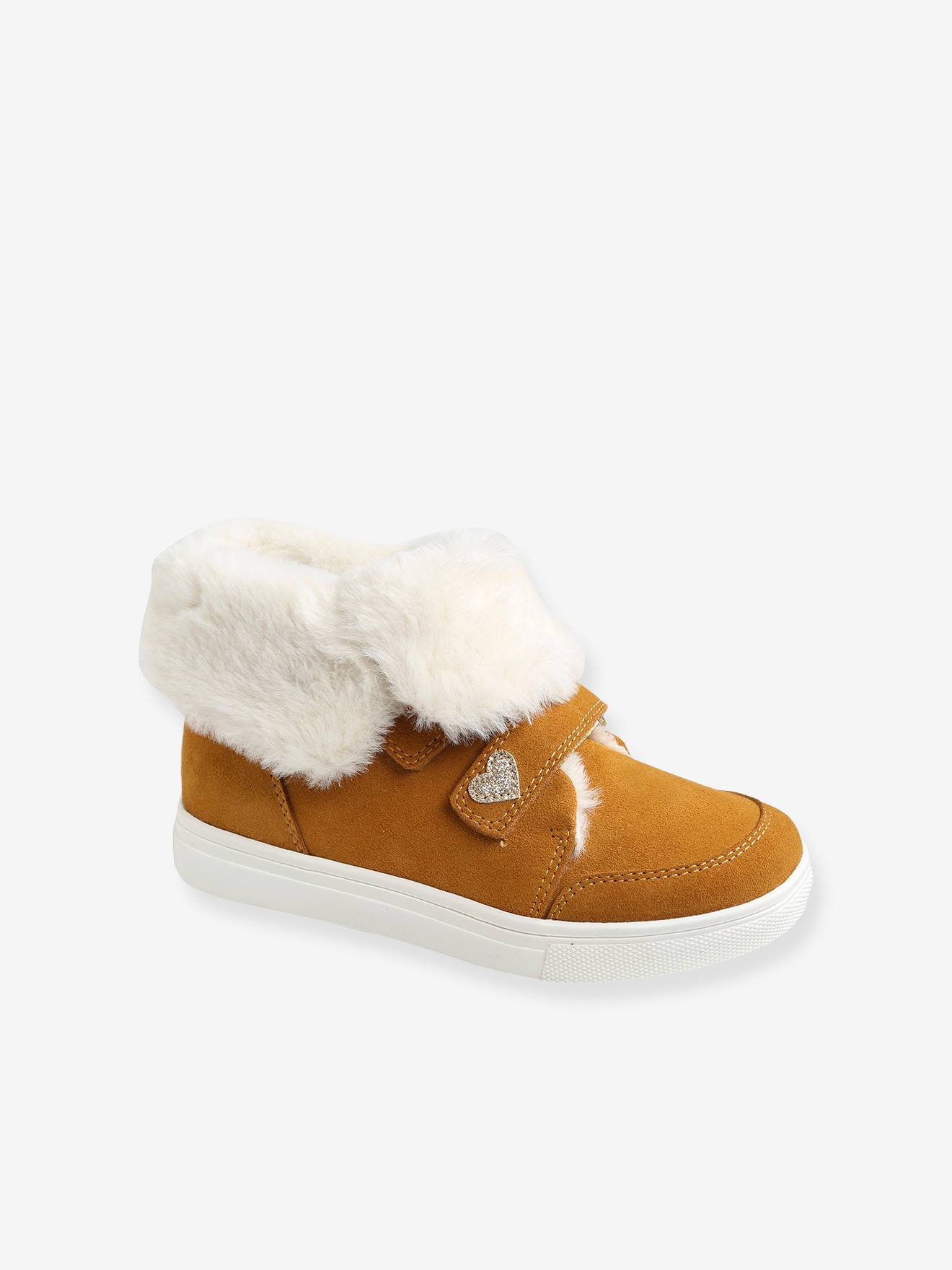 Girls fur lined outlet boots